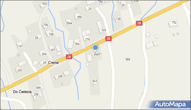 Dobra, Dobra, 376, mapa Dobra