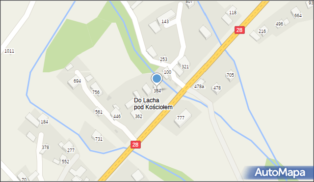 Dobra, Dobra, 384, mapa Dobra