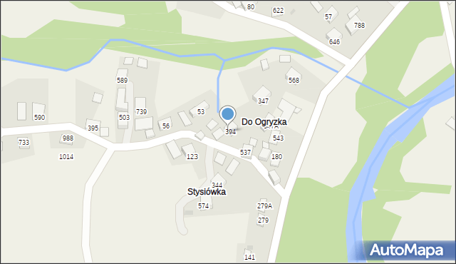 Dobra, Dobra, 394a, mapa Dobra