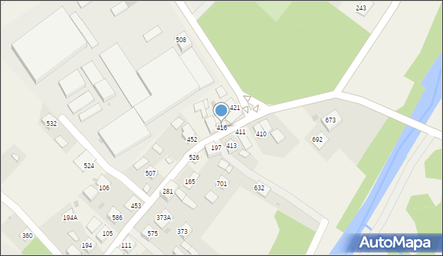 Dobra, Dobra, 416, mapa Dobra