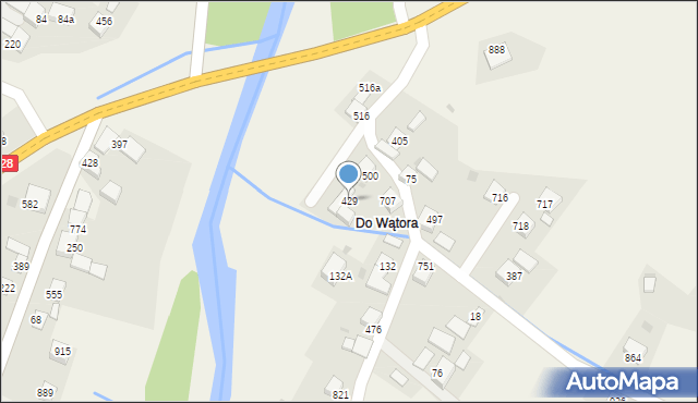 Dobra, Dobra, 429, mapa Dobra