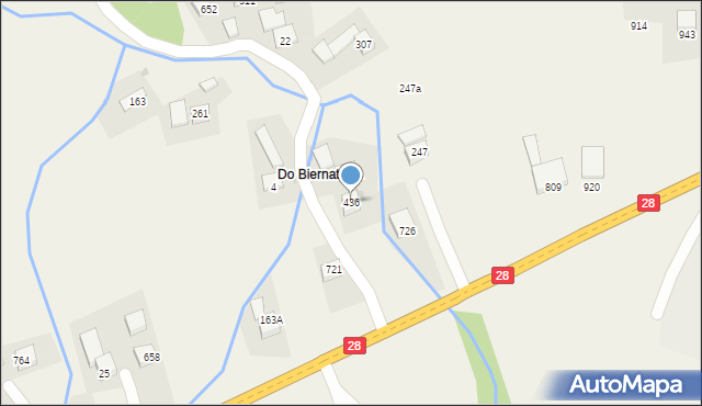 Dobra, Dobra, 436, mapa Dobra