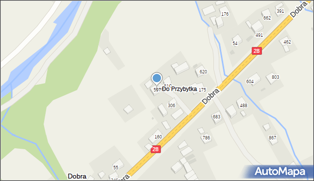 Dobra, Dobra, 597, mapa Dobra