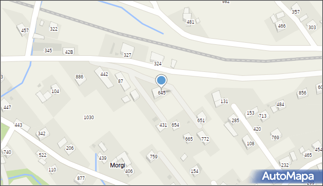 Dobra, Dobra, 645, mapa Dobra