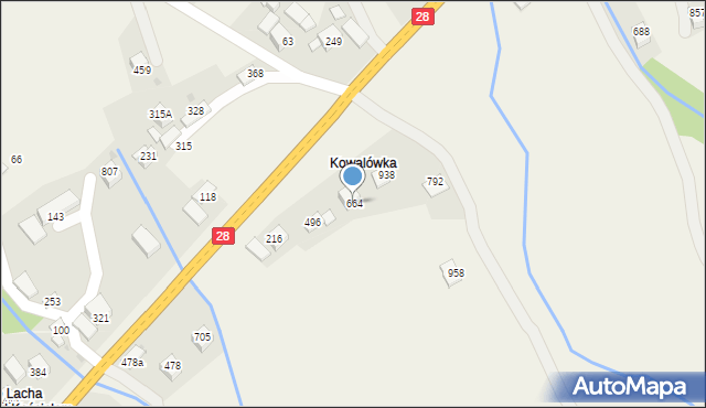 Dobra, Dobra, 664, mapa Dobra