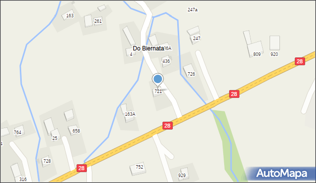 Dobra, Dobra, 721, mapa Dobra