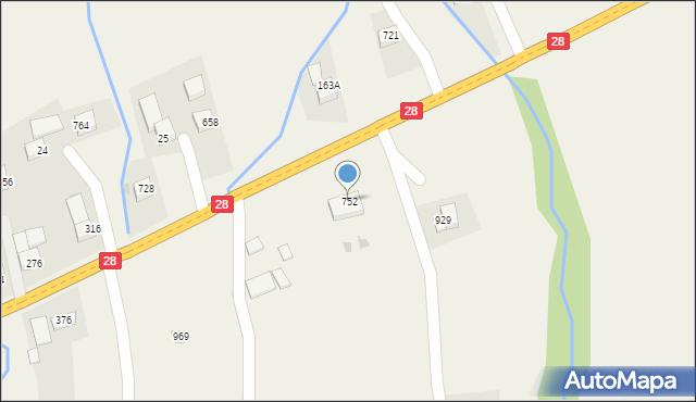 Dobra, Dobra, 752, mapa Dobra