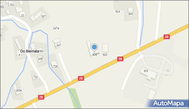 Dobra, Dobra, 809, mapa Dobra