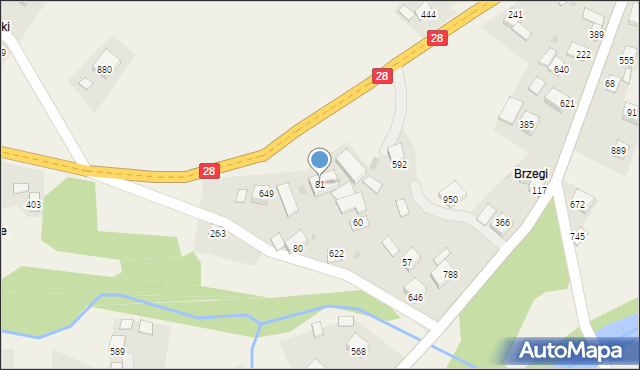 Dobra, Dobra, 81, mapa Dobra