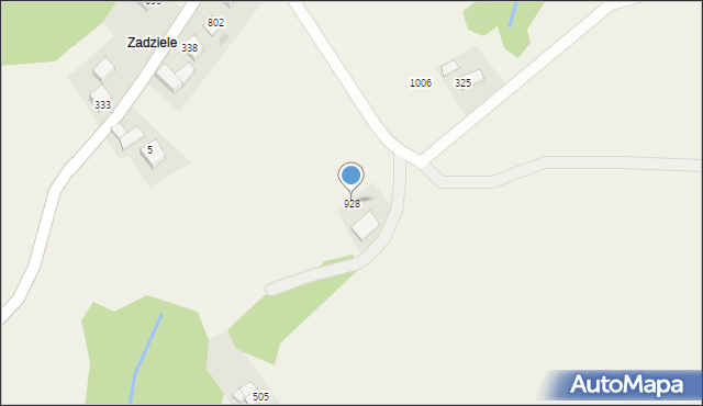 Dobra, Dobra, 928, mapa Dobra