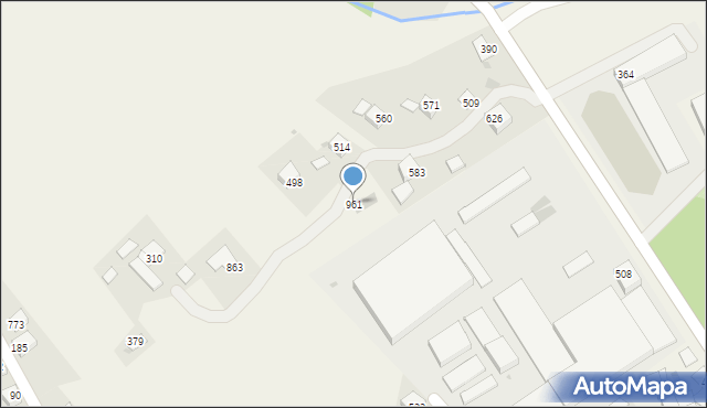 Dobra, Dobra, 961, mapa Dobra