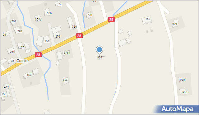 Dobra, Dobra, 969, mapa Dobra