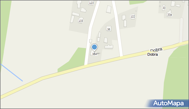 Dobra, Dobra, 36A, mapa Dobra