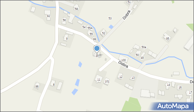 Dobra, Dobra, 10, mapa Dobra