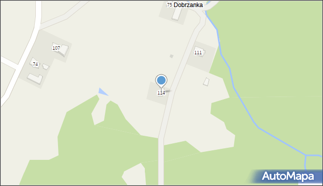 Dobra, Dobra, 114, mapa Dobra