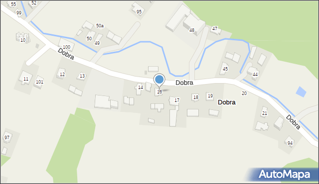 Dobra, Dobra, 16, mapa Dobra