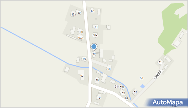 Dobra, Dobra, 59, mapa Dobra