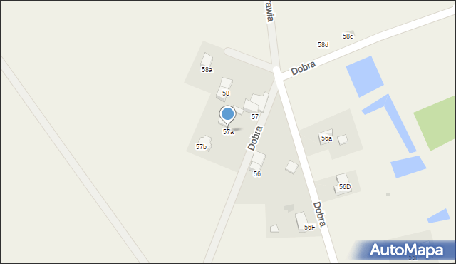 Dobra, Dobra, 57a, mapa Dobra