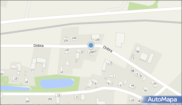 Dobra, Dobra, 10A, mapa Dobra