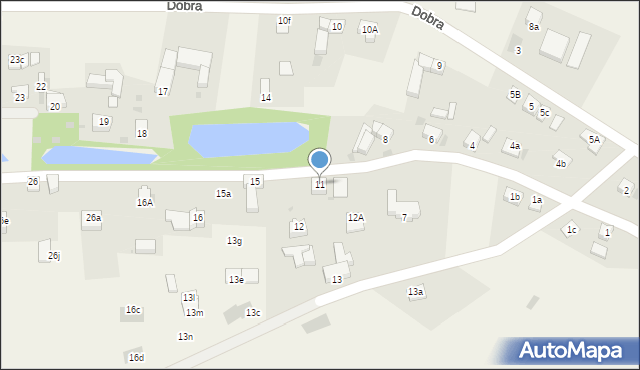 Dobra, Dobra, 11, mapa Dobra