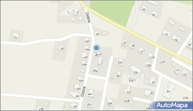 Dobra, Dobra, 45, mapa Dobra