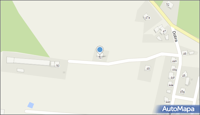 Dobra, Dobra, 51, mapa Dobra