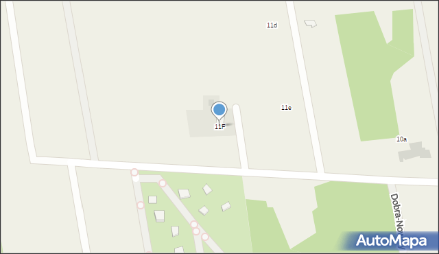 Dobra-Nowiny, Dobra-Nowiny, 11F, mapa Dobra-Nowiny