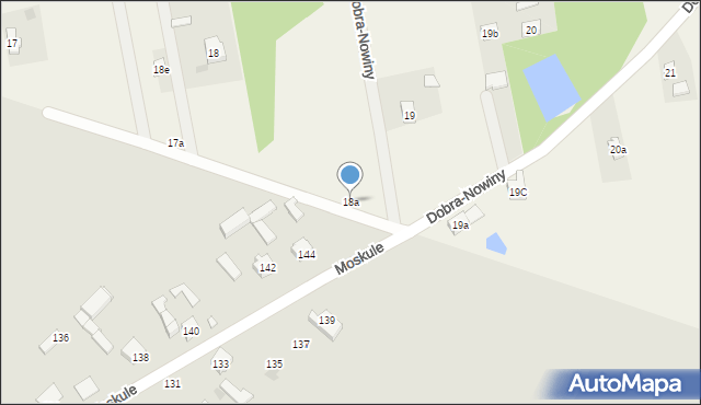 Dobra-Nowiny, Dobra-Nowiny, 18a, mapa Dobra-Nowiny