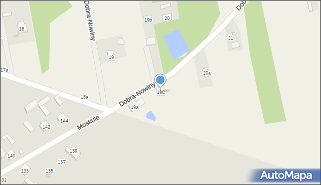 Dobra-Nowiny, Dobra-Nowiny, 19C, mapa Dobra-Nowiny