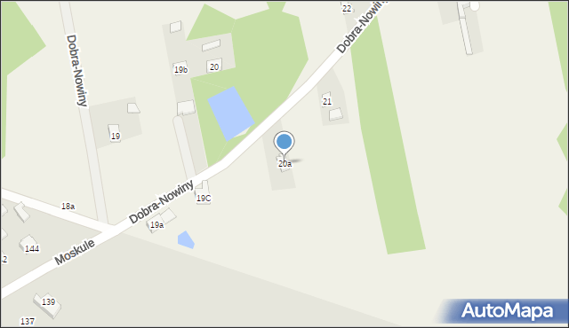 Dobra-Nowiny, Dobra-Nowiny, 20a, mapa Dobra-Nowiny
