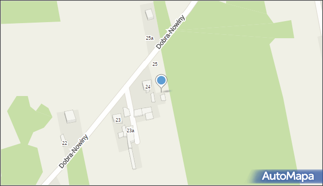Dobra-Nowiny, Dobra-Nowiny, 24a, mapa Dobra-Nowiny