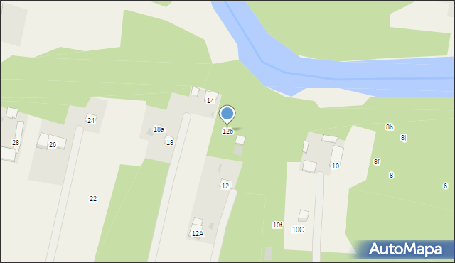 Dobra Wola, Dobra Wola, 12b, mapa Dobra Wola