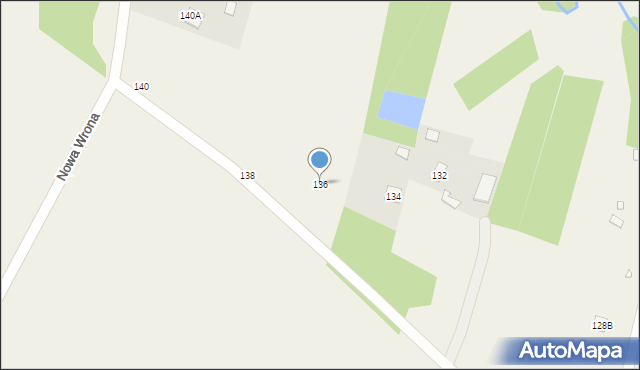 Dobra Wola, Dobra Wola, 136, mapa Dobra Wola