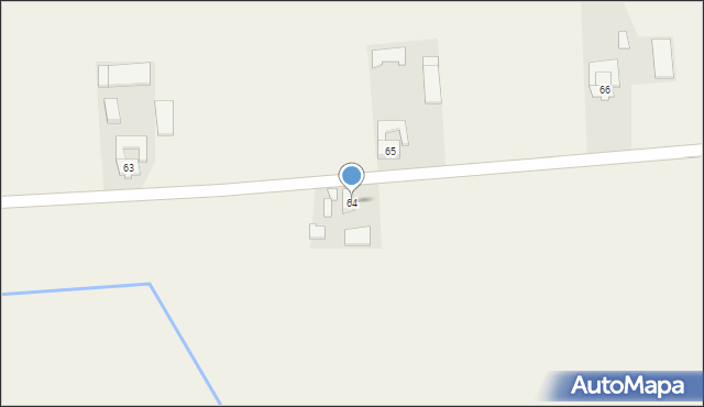 Dobraków, Dobraków, 64, mapa Dobraków