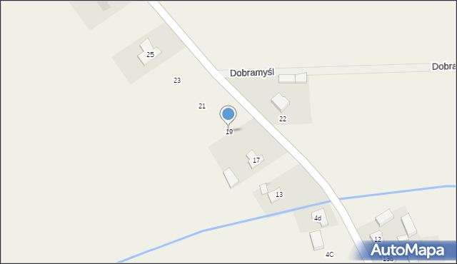 Dobramyśl, Dobramyśl, 19, mapa Dobramyśl
