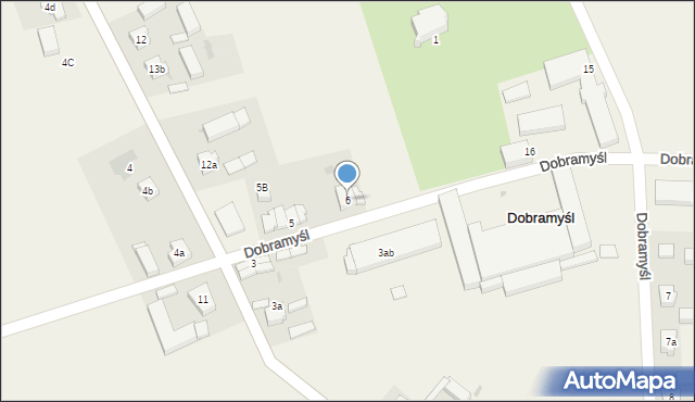 Dobramyśl, Dobramyśl, 6, mapa Dobramyśl