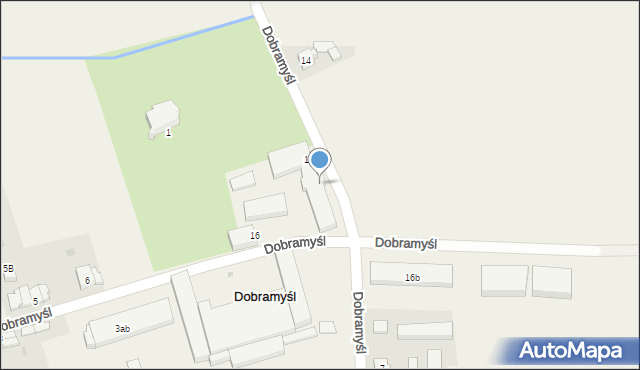 Dobramyśl, Dobramyśl, 7b, mapa Dobramyśl