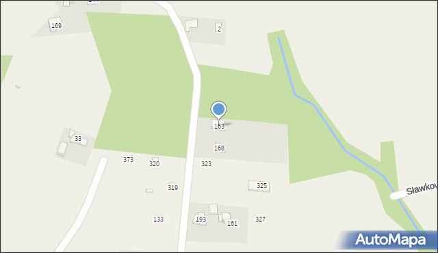 Dobranowice, Dobranowice, 163, mapa Dobranowice