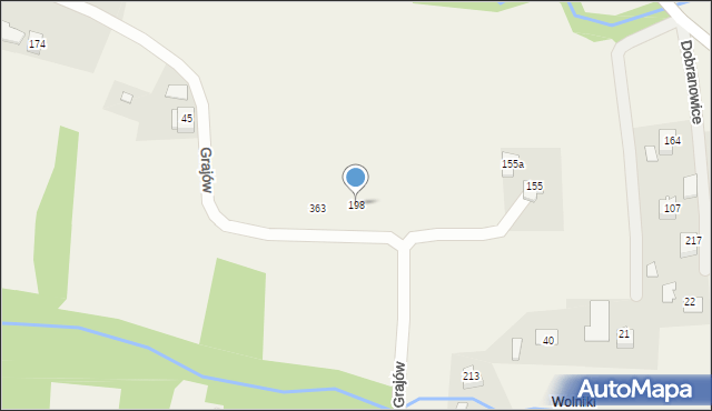 Dobranowice, Dobranowice, 198, mapa Dobranowice