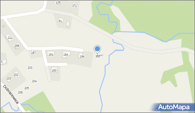 Dobranowice, Dobranowice, 300, mapa Dobranowice