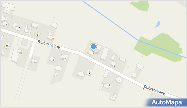 Dobranowice, Dobranowice, 2, mapa Dobranowice