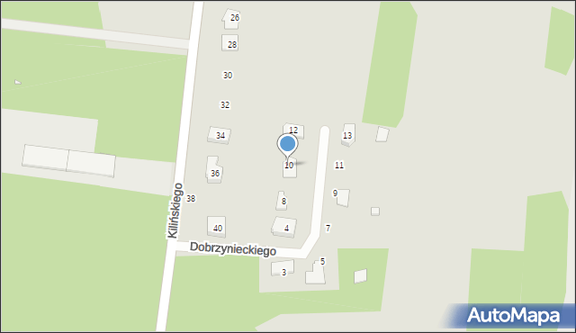 Dobre, Dobrzynieckiego Jana, 10, mapa Dobre