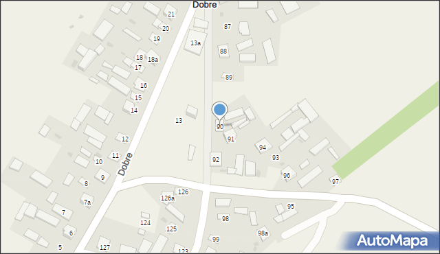 Dobre, Dobre, 90, mapa Dobre