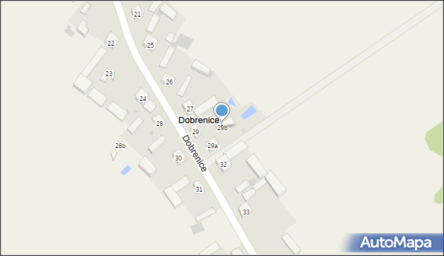 Dobrenice, Dobrenice, 29b, mapa Dobrenice