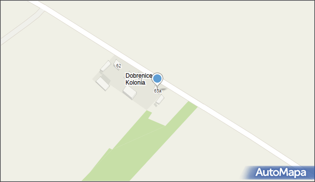 Dobrenice, Dobrenice, 63a, mapa Dobrenice