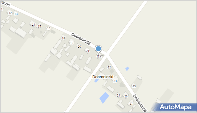 Dobreniczki, Dobreniczki, 21a, mapa Dobreniczki