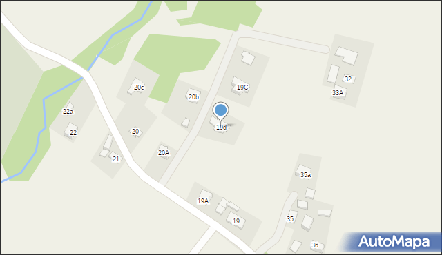 Dobrków, Dobrków, 19d, mapa Dobrków