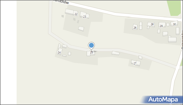 Dobrochów, Dobrochów, 25, mapa Dobrochów