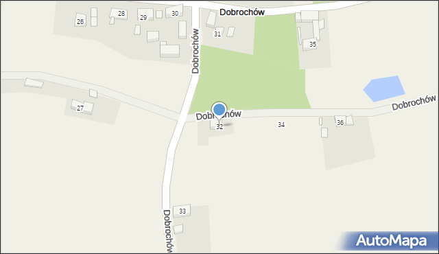 Dobrochów, Dobrochów, 32, mapa Dobrochów