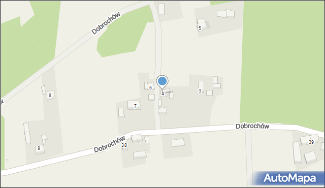 Dobrochów, Dobrochów, 4, mapa Dobrochów